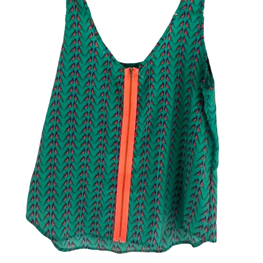 B. Jewel Birds Pattern Turquoise/Pink S